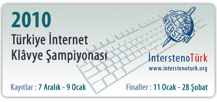 2010 Türkiye İnternet Klavye Şampiyonası