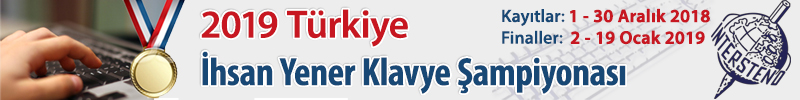 2019 Türkiye İhsan Yener Klavye Şampiyonası