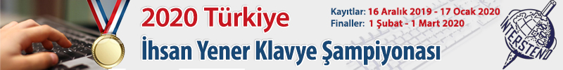 2020 Türkiye İhsan Yener Klavye Şampiyonası