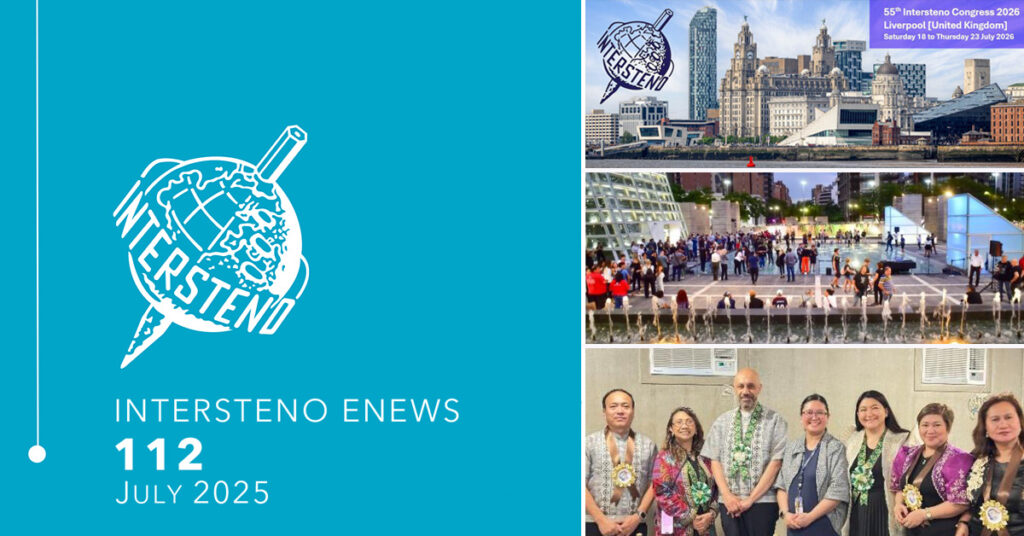 Intersteno E-news 112 - Temmuz 2025